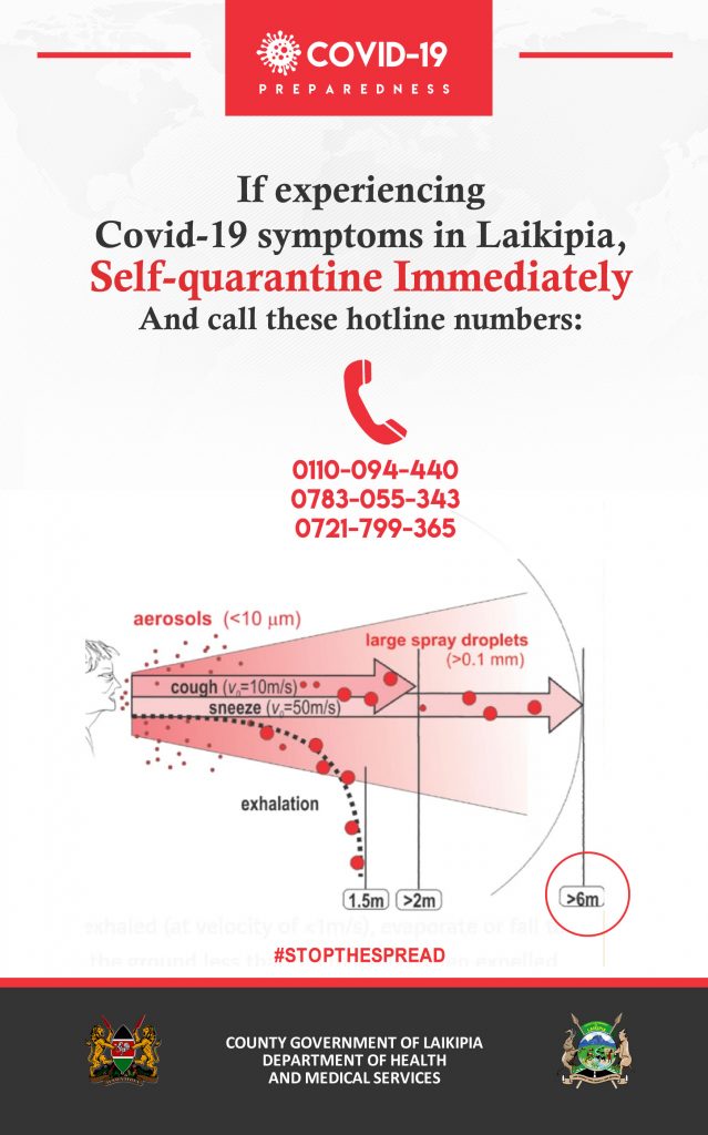 Laikipia County Covid-19 Hot-Line Numbers
